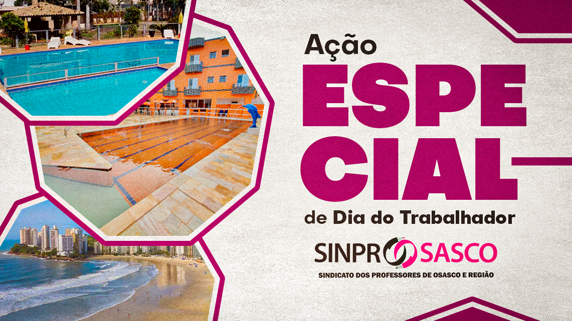 Sorteio Especial 1º de maio – Dia do Trabalhador | Concorra a um final de semana na Colônia de Férias – e você ainda pode escolher! ⛱️