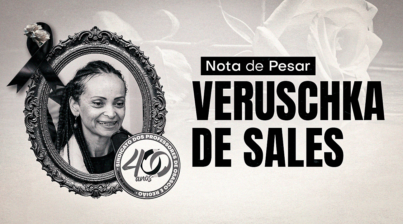 LUTO | Lamentamos profundamente o falecimento da Professora Dra. Veruschka de Sales Azevedo. Uma grande perda para a Educação!