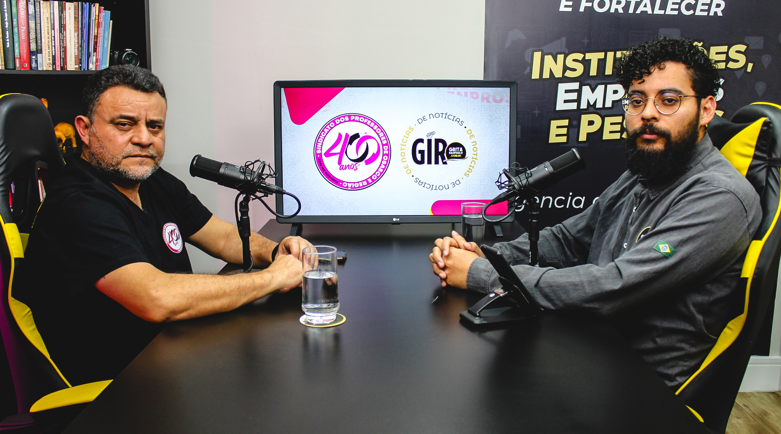 Giro de Notícias do SINPROSASCO destaca ação da Cláusula 63, plantão de atendimento na sede e outros temas. Assista!