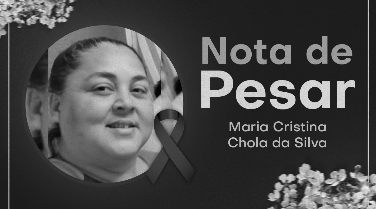LUTO – Lamentamos profundamente o falecimento da querida Professora Maria Cristina Chola da Silva