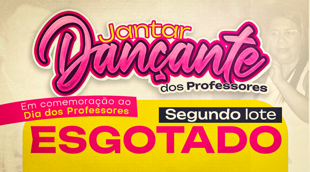 3º e último lote do Jantar Dançante abre dia 2 de outubro. Garanta seu ingresso para o maior evento do ano! 💃🏻