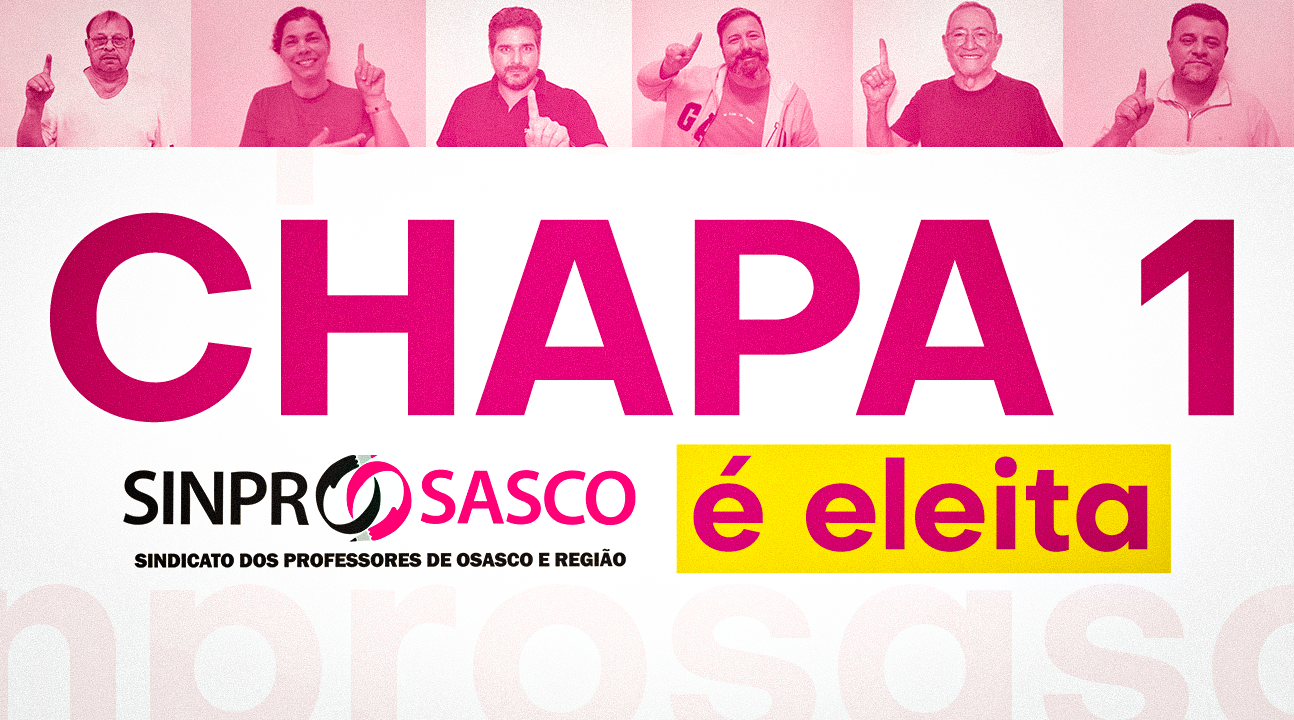 Resultado das Eleições 🗳️ | Chapa 1 – Liberdade, Igualdade e Autonomia é legitimada pela categoria com 92,1% dos votos