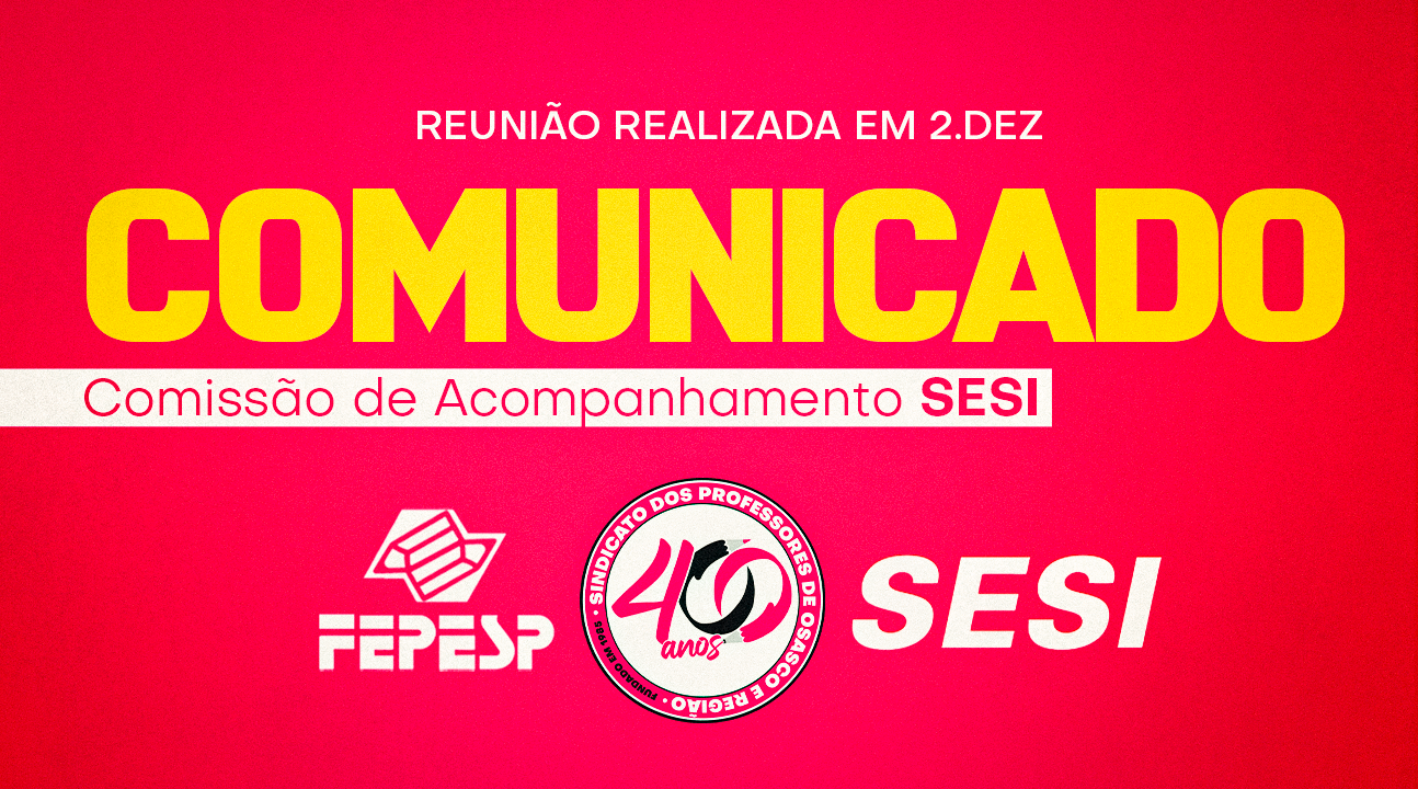 Comissão do SESI debate pontos críticos da carga docente. Confira as principais deliberações!