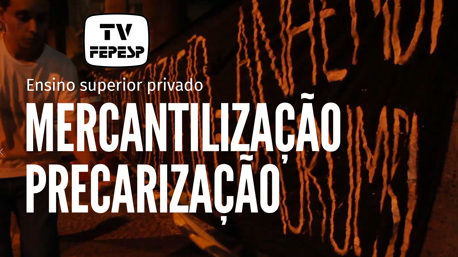 Ensino Superior privado: mercantilização, precarização