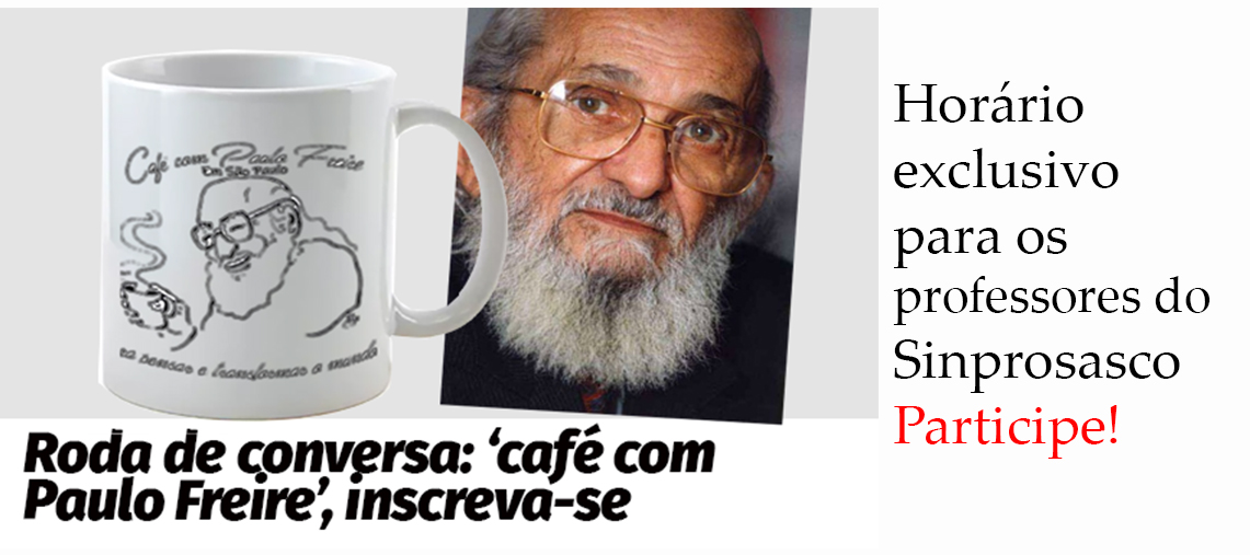 “Café com Paulo Freire” debate conceitos explorados pelo Patrono da Educação