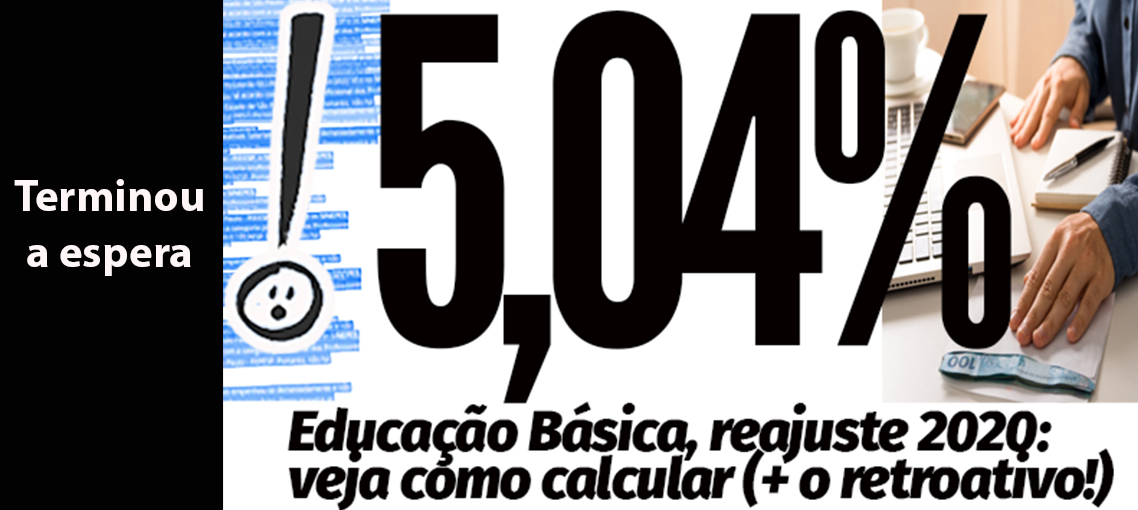 Os salários dos professores da Educação Básica devem vir reajustados em abril. Saiba como