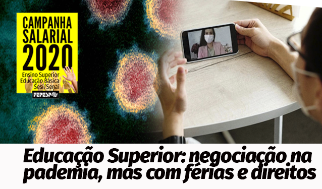 Educação Superior: proposta patronal rejeitada, em defesa de direitos e da vida