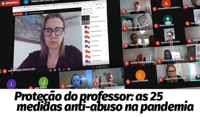 As 25 medidas de proteção da saúde – e direitos – de professores durante a pandemia