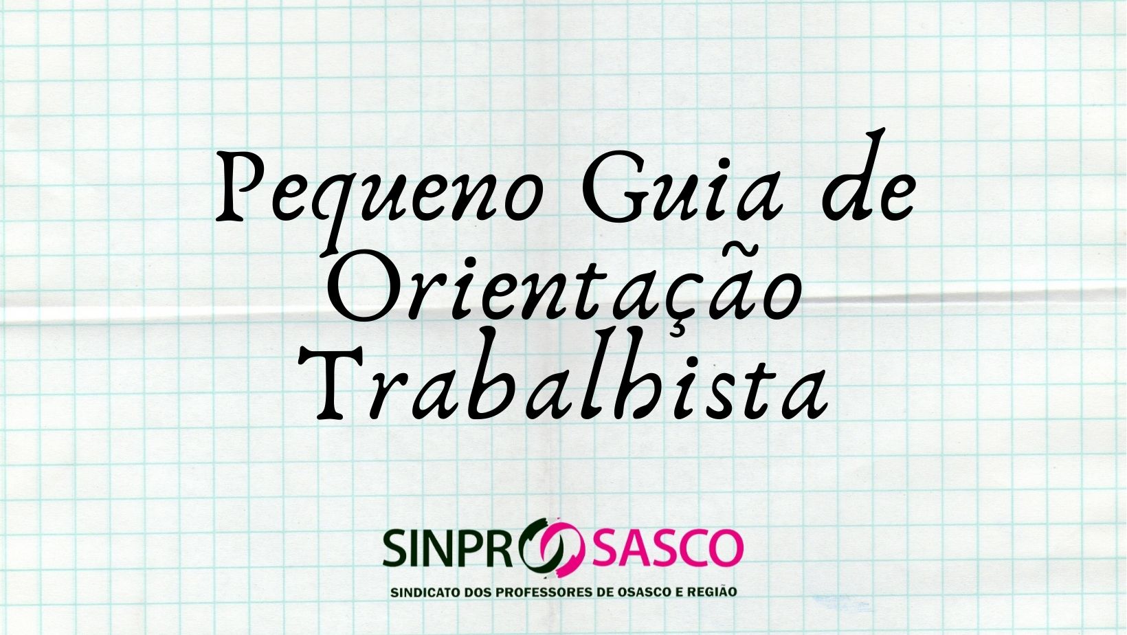 Pequeno Guia de Orientação Trabalhista*