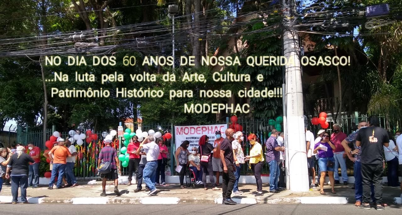 SINPROSASCO apoia movimento pela restauração do Museu de Osasco