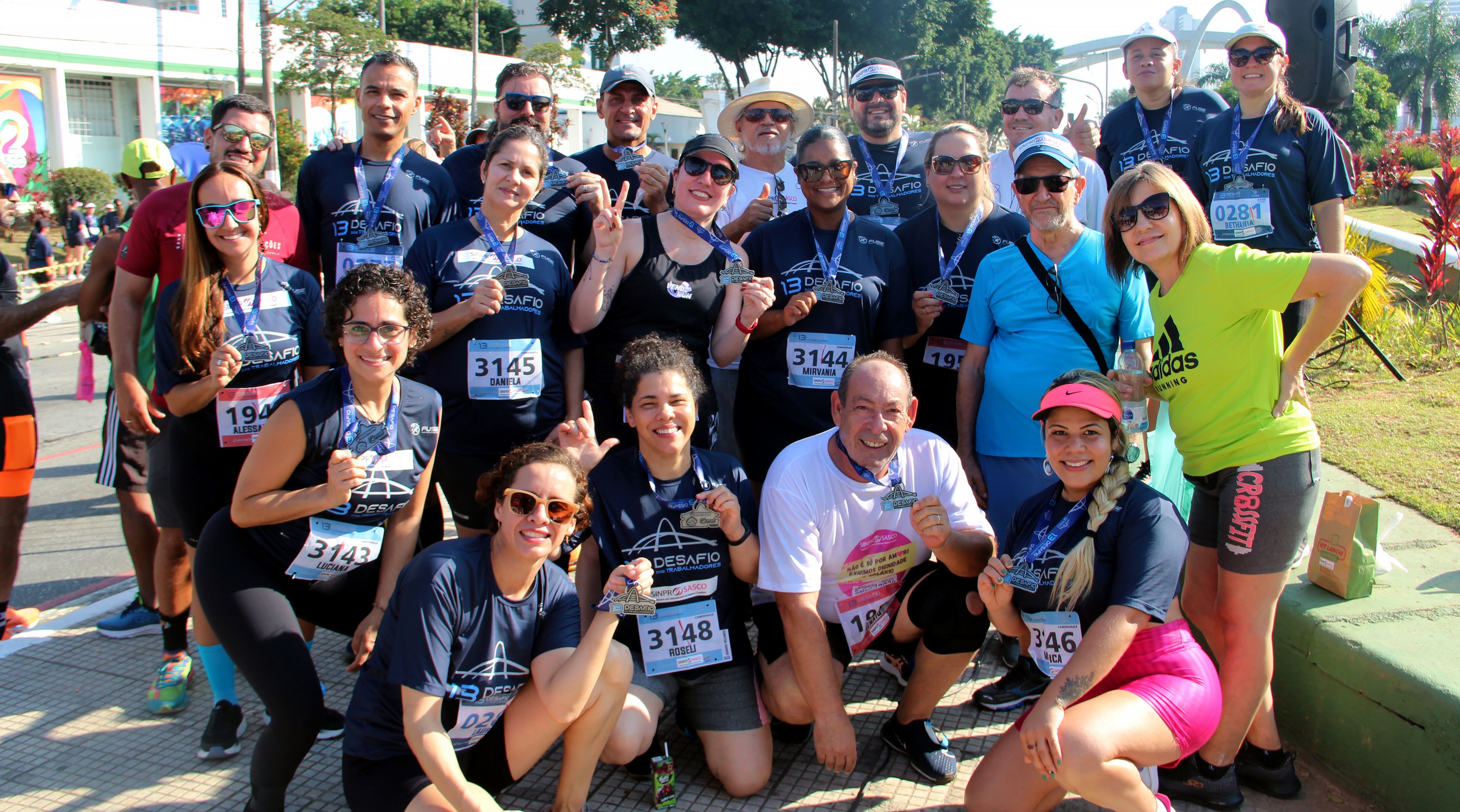 SINPROSASCO presenteia Professores com inscrição em corrida de rua no Dia do Trabalhador. Ação foi sucesso!