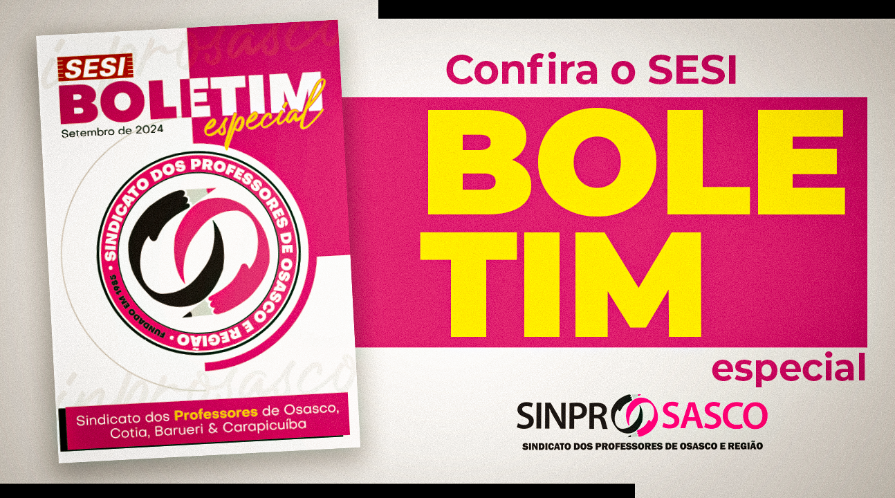 SESI Boletim Especial | Informativo digital já está disponível e destaca temas importantes aos Professores da rede