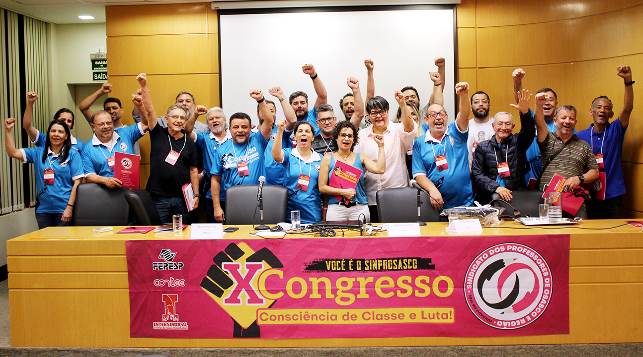 SINPROSASCO parabeniza os sindicalistas do País e reconhece o empenho de nossas lideranças que atuam na luta por justiça