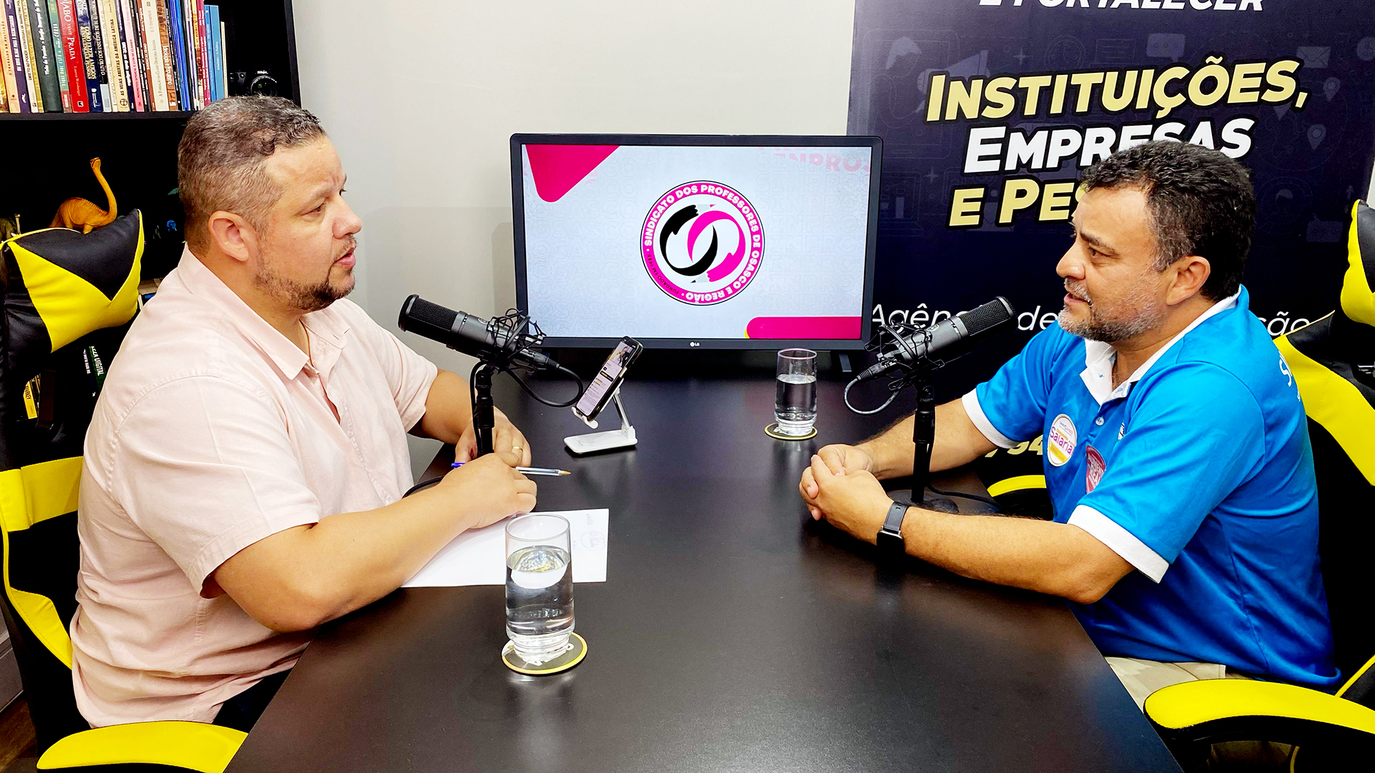 PODCAST | Presidente Salomão e diretor Onassis falam da Campanha Salarial 2025 (Educação Básica) e convocam Professores para a luta