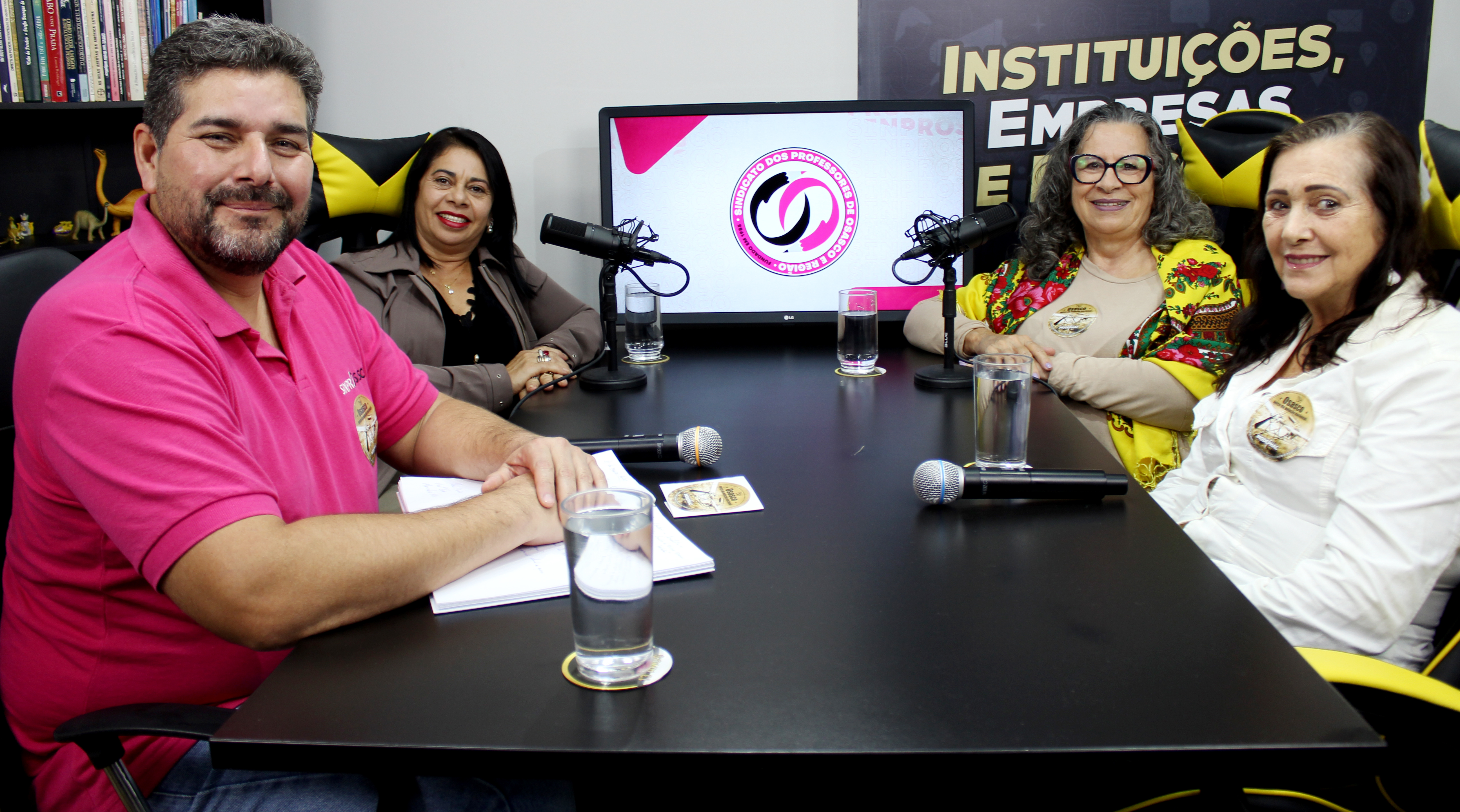PODCAST DO SINPROSASCO | Rosa Eleutério, Marinauva Melo e Vera Lúcia Godoy representam a luta do MODEPHAC. Assista!