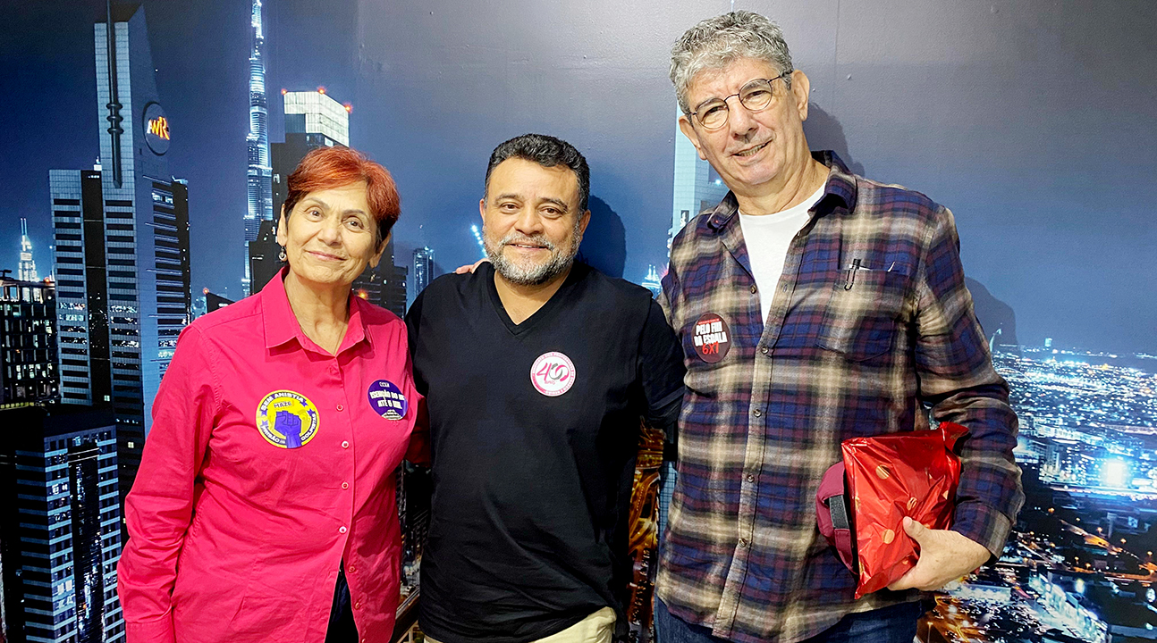 Professora Mazé e Professor Marcos Müller revisitam a história do SINPROSASCO em nosso podcast especial