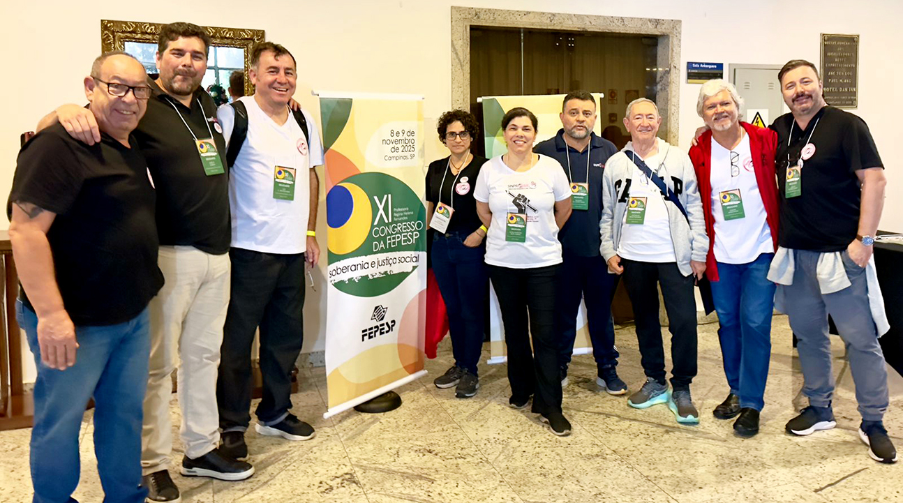 XI Congresso da FEPESP em Campinas/SP | Sindicalistas unificam categoria em torno da soberania e justiça social