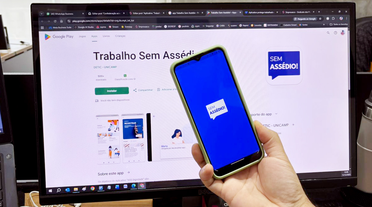 Aplicativo “Trabalho Sem Assédio” oferece escudo digital para trabalhadores. Baixe agora em seu celular!