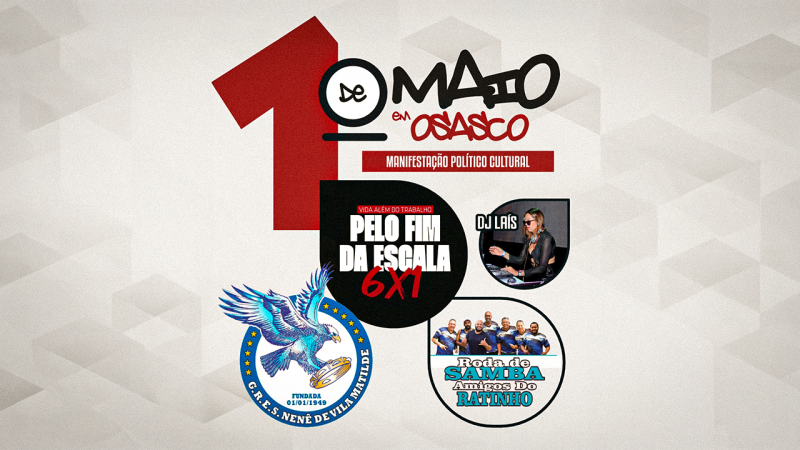 1º de Maio em Osasco | Metalclube terá atendimento da OAB e programação cultural para todos!